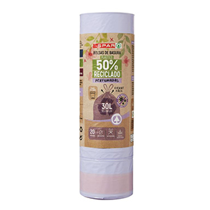Sacos Lixo SPAR Rec FF Perf 30lt 20un