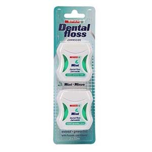 Fio Dentario SPAR Mentol 2x50mt un