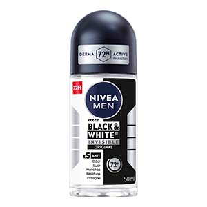 Desod NIVEA Roll On Black White Pow 50ml