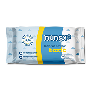 Toalhitas NUNEX Basic 100un