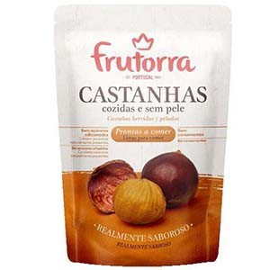 Castanha FRUTORRA S/ Pele Cozida 100gr