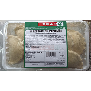 Rissois Camarao SPAR 8un 300gr