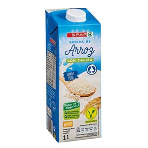 Bebida Arroz SPAR Brik 1lt