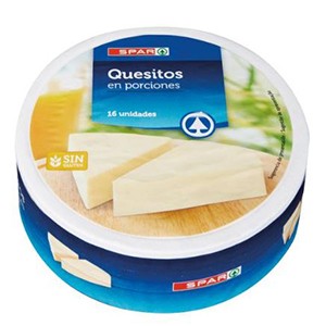 Queijo Cremoso SPAR 16 Porçoes 250gr