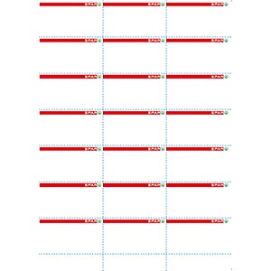 CONSUM Etiqueta Linear Normal 250un
