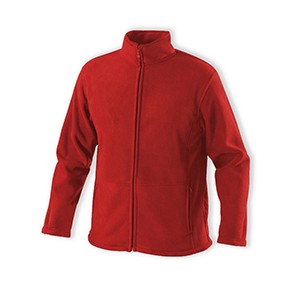 Casaco Polar Hom c/Fecho Malh Verm Tam L